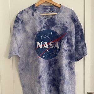 NASA Tie Dye Men's Graphic T-Shirt